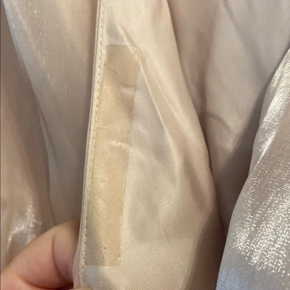 MAJORELLE Blush Layered Chiffon Tiered Dress, M - Picture 5 of 6